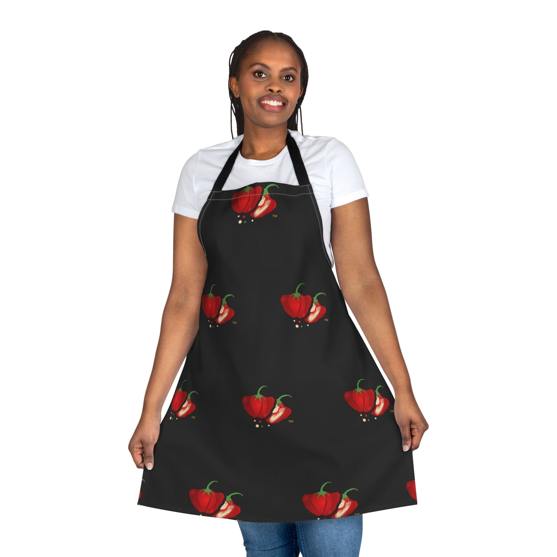 Scotch Bonnet Pattern Apron